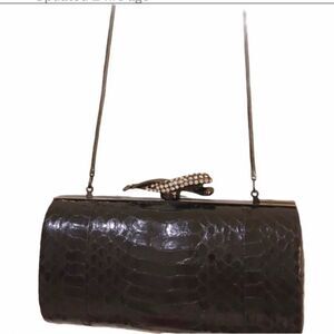 Saks Fifth Avenue Black crossbody bag.